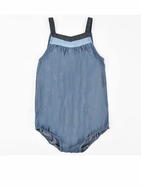 100% Cotton Denim Baby Onsie
